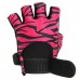 Womens Design Series Zebra Print Lifting Gloves GG-043